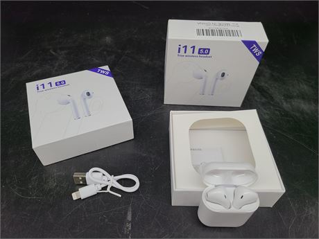 2 i11 EAR BUDS (White box)