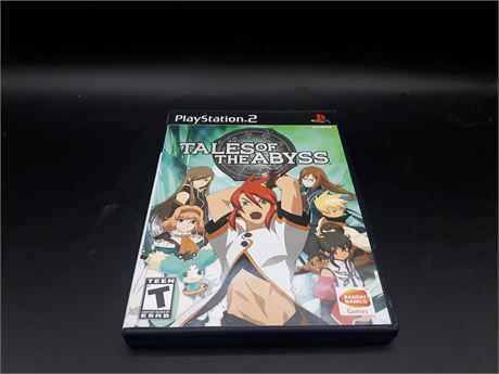 TALES OF THE ABYSS - CIB - VERY GOOD CONDITION - PS2