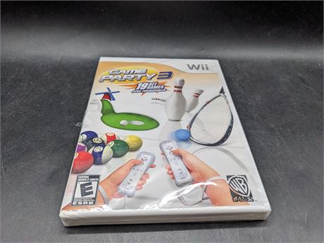 SEALED - GAME PARTY 3  - WII