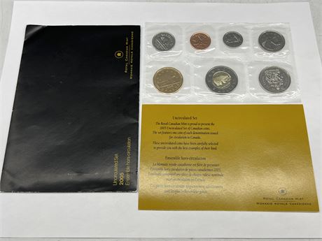 2005 RCM UNCIRCULATED COIN SET