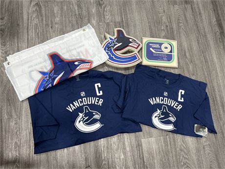 CANUCKS TSHIRTS / COLLECTABLES