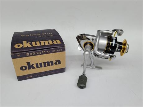 NEW OKUMA SAFINA PRO SPA-35 SPINNING REEL IN BOX