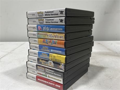 NINTENDO DS (EMPTY BOXES) - *BOXES ONLY! NO GAMES, JUST SPARE BOXES*