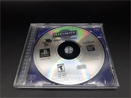 DIGIMON WORLD - DISC ONLY - EXCELLENT - PLAYSTATION ONE