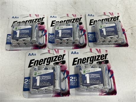 (NEW) AA8 ENERGIZER BATTERIES