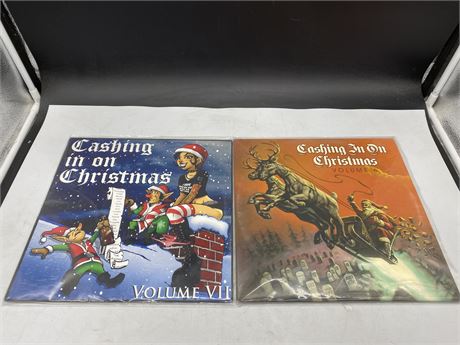 2 CRASHING IN ON CHRISTMAS RECORDS - NEAR MINT (NM)