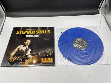STEPHEN STILLS - BLUESMAN BLUE VINYL - NEAR MINT (NM)