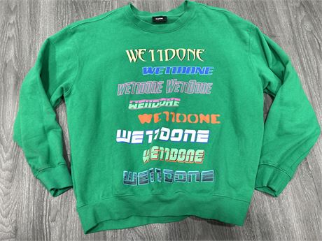 WE11DONE CREWNECK SIZE S/M