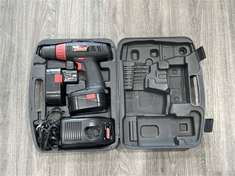 COLEMAN 18V CORDLESS DRILL W/ 2 BATTERIES