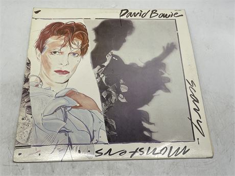 DAVID BOWIE - SCARY MONSTERS - VG (LIGHT SCRATCHING FROM INNER)