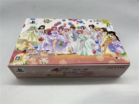 PS VITA TO LOVE 3 BOX SET JAPANESE VERSION (Like new)