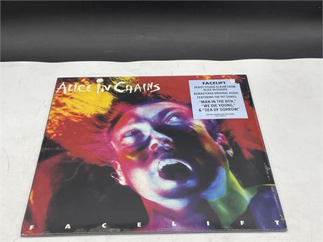 SEALED - ALICE IN CHAINS DOUBLE LP - FACELIFT