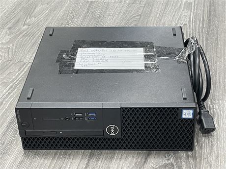 DELL OPTIPLEX 3070 TOWER COMPUTER - SPECS IN PHOTOS