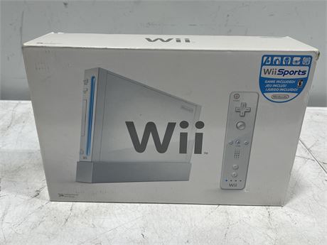 NINTENDO WII COMPLETE IN BOX - JUST DANCE IS SEALED