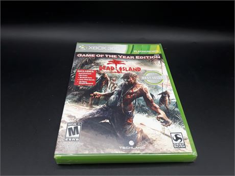 SEALED - DEAD ISLAND GAME OF THE YEAR EDITION - XBOX 360
