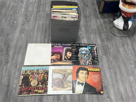 LOT OF MISC RECORDS - MOST ARE SCRATCHED