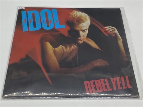 BILLY IDOL - REBEL YELL - EXCELLENT (E)