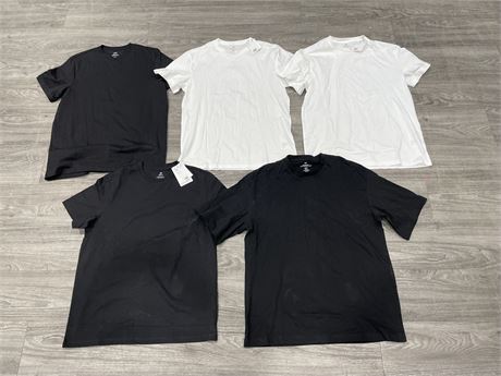 5 H&M T-SHIRTS MOST NEW WITH TAGS ALL SIZE M