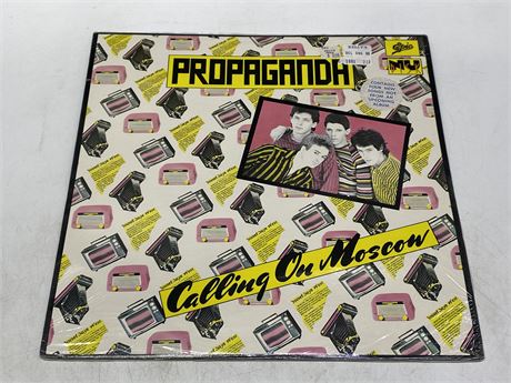 SEALED - PROPAGANDA - CALLING ON MOSCOW - 1980 PRESSING