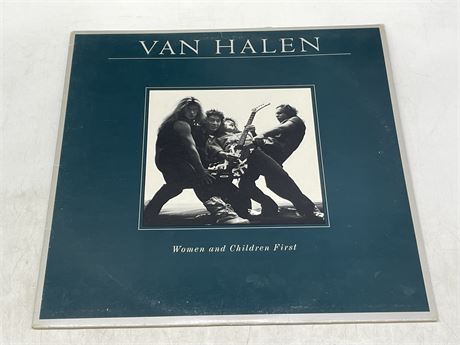 VAN HALEN - WOMAN AND CHILDREN FIRST - EXCELLENT (E)