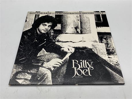 THE BILLY JOEL ALBUM - LIVE 1976 PROMO ALBUM - EXCELLENT (E)