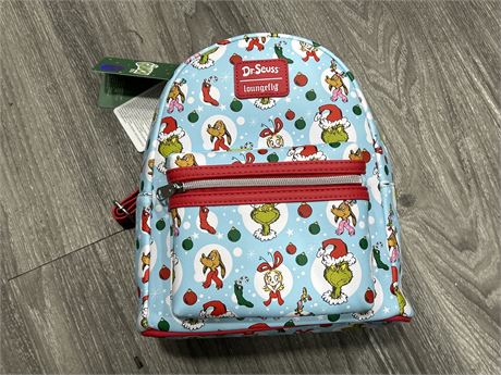 NEW W/TAGS DR SUESS LOUNGEFLY BACKAP