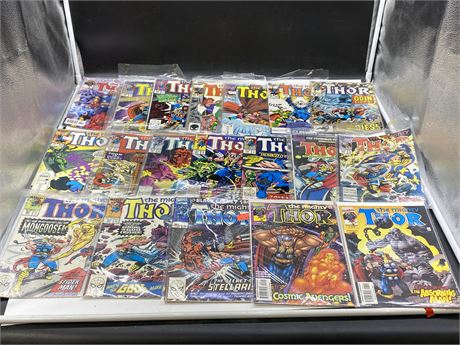 19 THE MIGHTY THOR COMICS