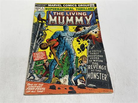 SUPERNATURAL THRILLERS - #5 FIRST APPEARANCE OF LIVING MUMMY