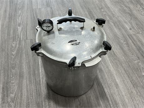 LARGE ALL AMERICAN PRESSURE COOKER (15” tall)