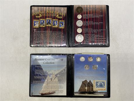 CANADIAN BLUENOSE & ROYAL PORTRAIT SILVER COINS COLLECTIONS SETS