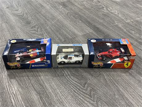 3 SMALL DIE CAST CARS