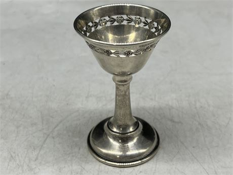 STERLING SILVER VASE / DISH (4” tall)