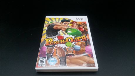 EXCELLENT CONDITION - CIB - PUNCH OUT - WII