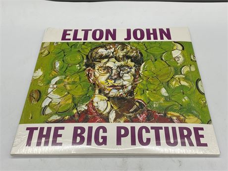 SEALED - ELTON JOHN - THE BIG PICTURE 2LP