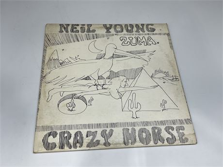 NEIL YOUNG - CRAZY HORSE - (VG+)