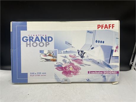 PFAFF CREATIVE GRAND HOOP