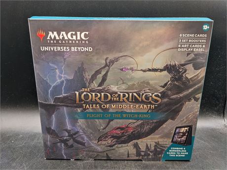 SEALED - MAGIC THE GATHERING LORD OF THE RINGS UNIVERSES BEYOND SCENE BOX