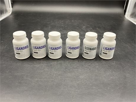 (NEW) 6 LIGANDROL & STENABOLIC (90 capsules per bottle)