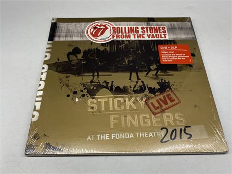 SEALED - ROLLING STONES - FROM THE VAULT TRIPLE VINYL / DVD
