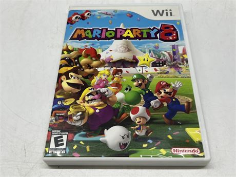 MARIO PARTY 8 - WII - DISC IN EXCELLENT CONDITION