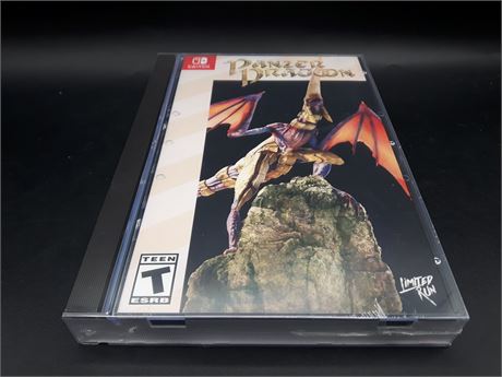 SEALED - PANZER DRAGOON - LIMITED EDITION WITH SATURN STYLE CASE - SWITCH