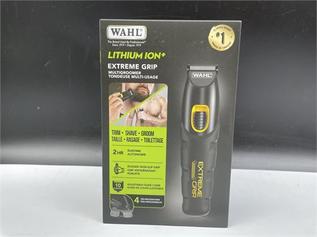 NEW WAHL LITHIUM ION+ EXTREME GRIP MULTIGROOMER