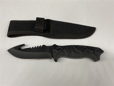 GUTTING KNIFE W/SHEATH (4” KNIFE, 8” OVERALL)