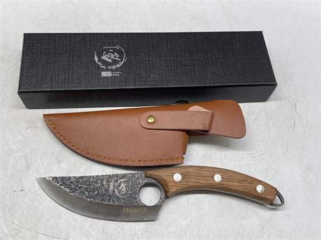 (NEW IN BOX) HUUSK JAPAN KNIFE W/ SHEATH