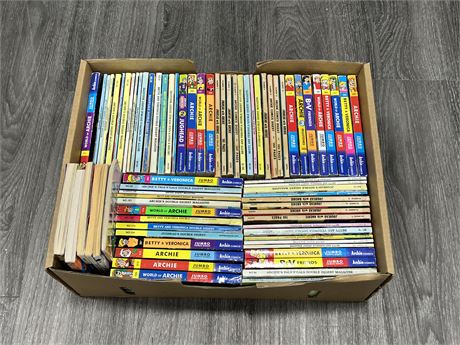 BOX OF 75+ ARCHIE COMICS