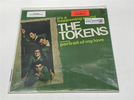 SEALED THE TOKENS 1967 CANADIAN PRESSING - IT’S A HAPPENING WORLD