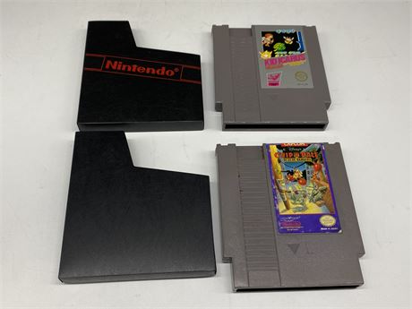 2 NES GAMES (Chip ‘N Dale & Kid Icarus)