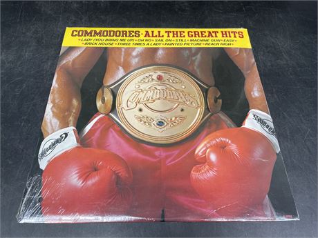 NEW - COMMODORES - ALL THE GREAT HITS RECORD