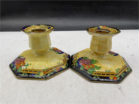 ROYAL WINTON GRIMWADES CANDLE HOLDERS 3”