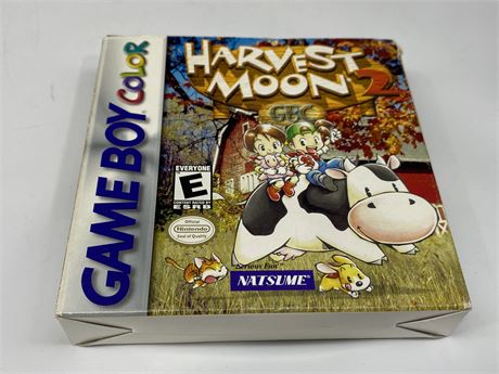 HARVEST MOON 2 - GAMEBOY COLOUR - VERY GOOD CONDITION (No instructions)